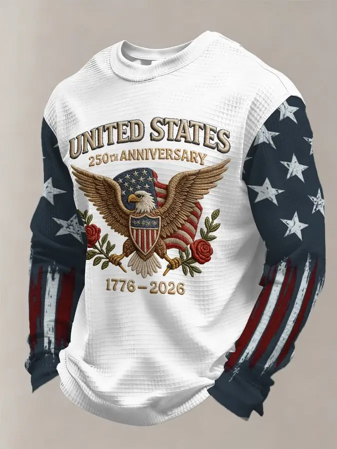American 250th Anniversary 1776 2026 Sweatshirt America's Birthday Merch Unique Gifts For Men