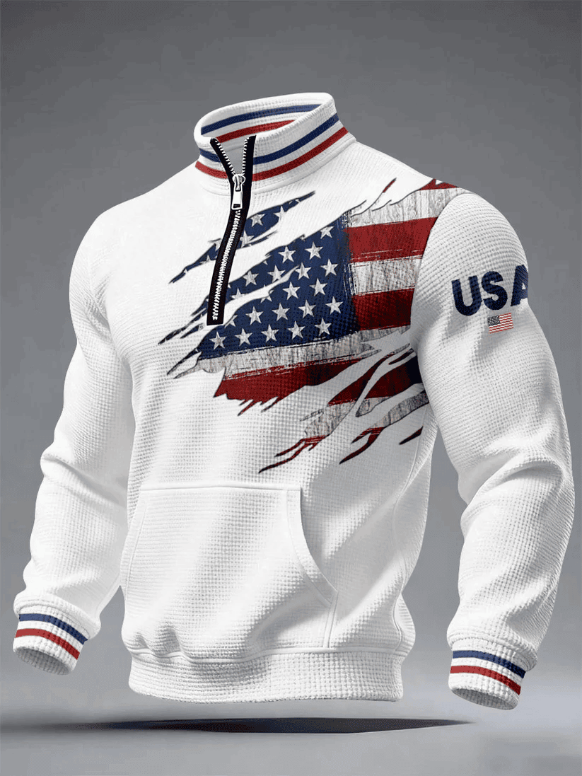 American 250th Anniversary Zip Sweatshirt Independence Day 2026 Merch Ideas Gifts American 250th Anniversary Zip Sweatshirt Independence Day 2026 Merch Ideas Gifts - Image 1