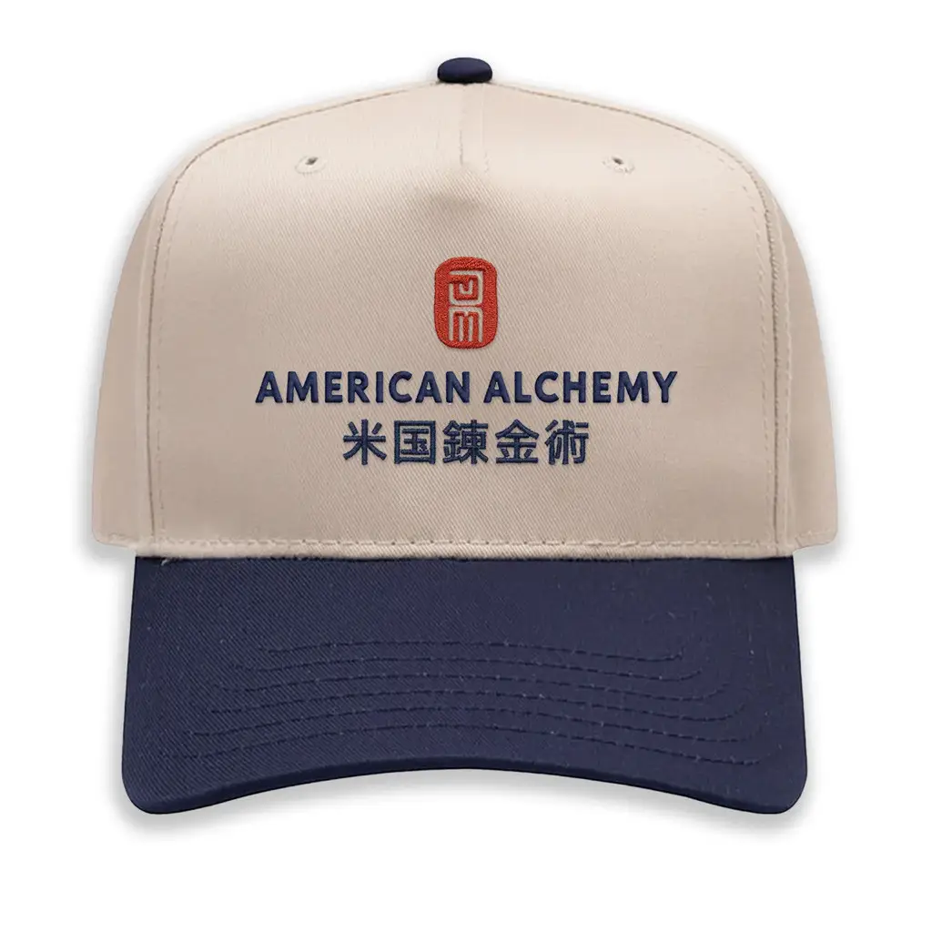 American Alchemy Merch Embroidered Fukushima Prefecture Hat American Alchemy Hat Dad Gifts
