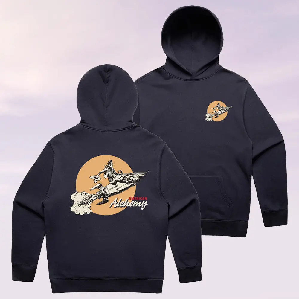 American Alchemy Merch Hoodie Iron Horse Birthday Gift Ideas For Dad
