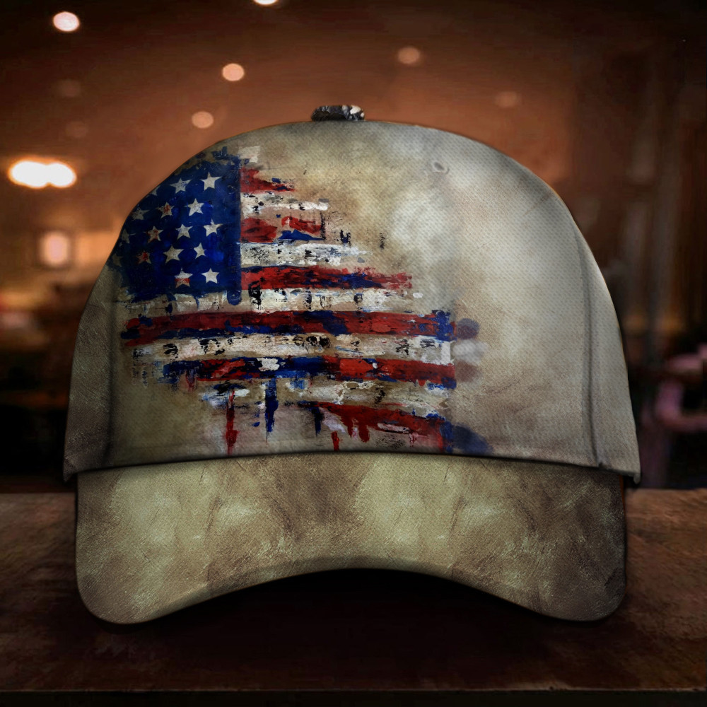 American Flag Hat Old Vintage Patriotic Merchandise Gifts For Cousin