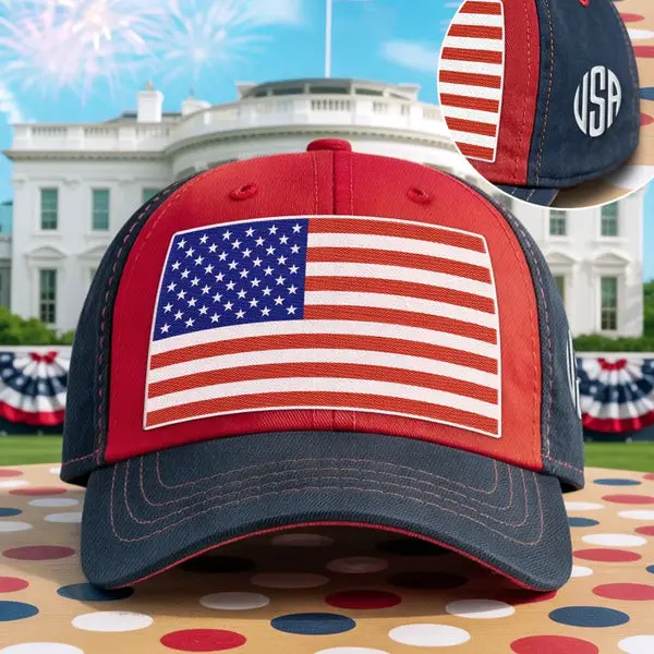 American Flag Patriotic Hat All For America Fight For This Country Hat Gifts For Father