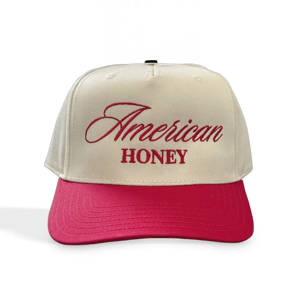 American Honey Hat Embroidered Gifts For Girlfriend -WearandDecor