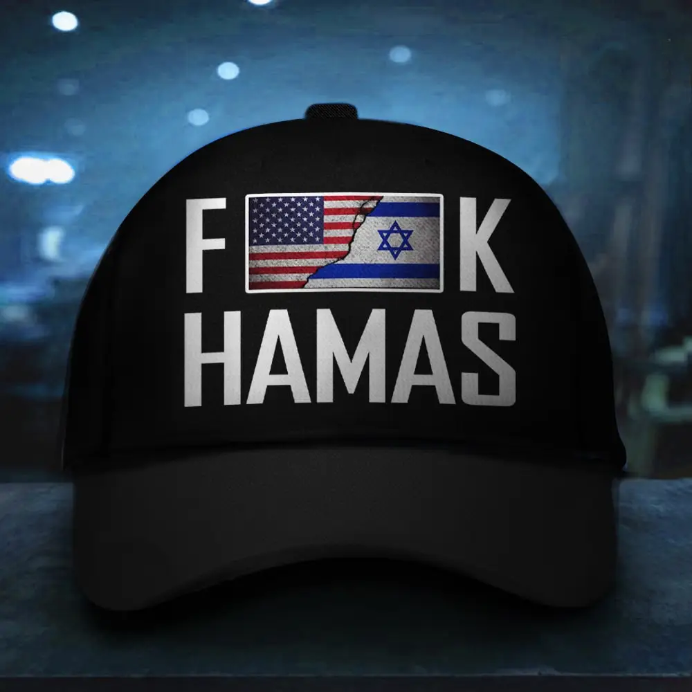 American I Stand With Israel Hat Fck Hamas Hat Gifts For Israel Lovers American I Stand With Israel Hat Fck Hamas Hat Gifts For Israel Lovers - Image 1