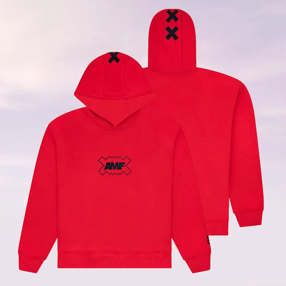 AMF Merch Hoodie AMF Red Crosses Clothing Christmas Gifts For Best Friends