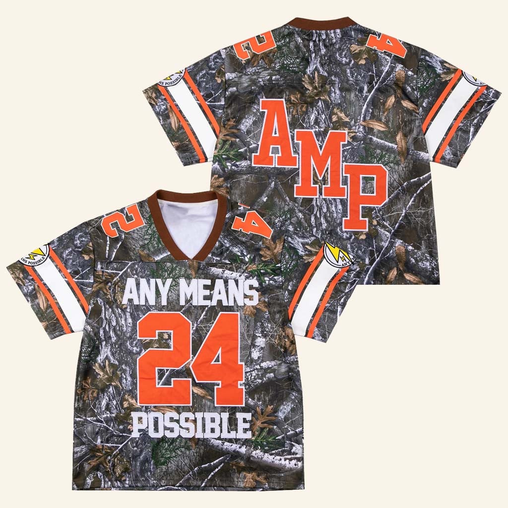 AMP Merch Woodlands Jersey 24 Any Means Possible Jersey Birthday Gifts For Boyfriend - WearandDecor