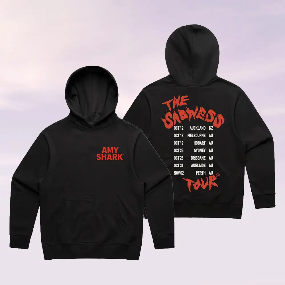 Amy Shark Merch Hoodie The Sadness Tour Clothes Christmas Gifts For Brother