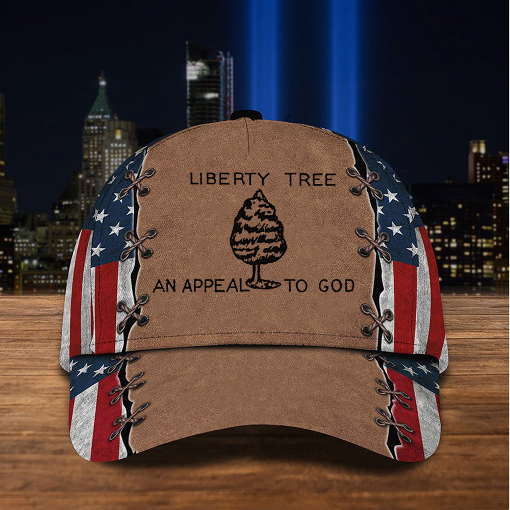 An Appeal To Heaven Hat Liberty Tree An Appeal To God USA Flag Hat Patriotic Merch