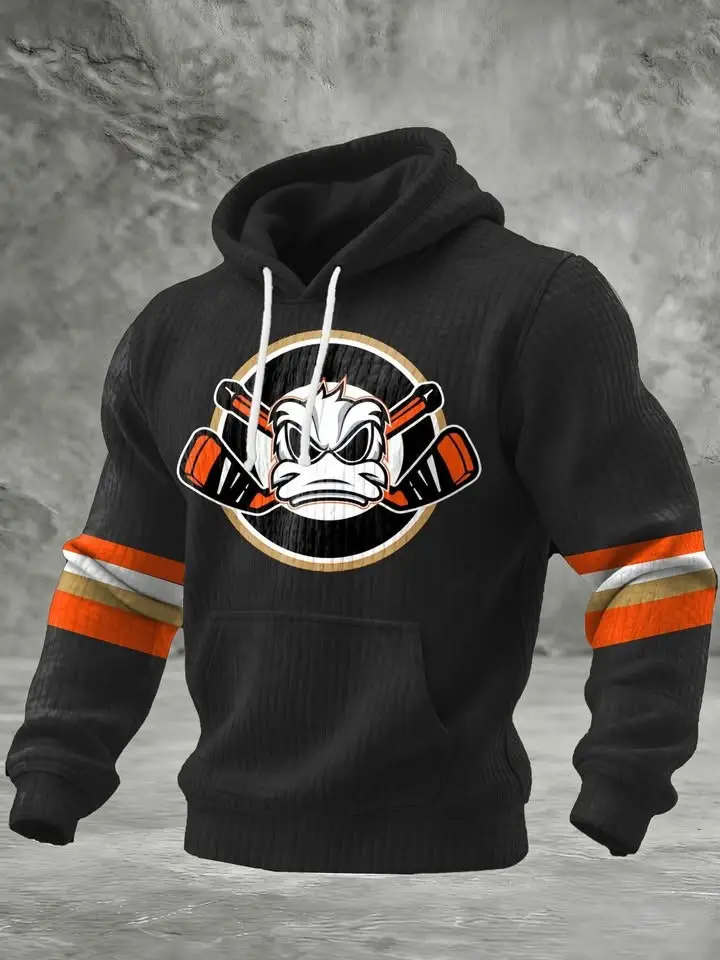 Anaheim Ducks Hoodie Game Day Apparel Anaheim Ducks Merch Gifts For Hockey Fans For Men