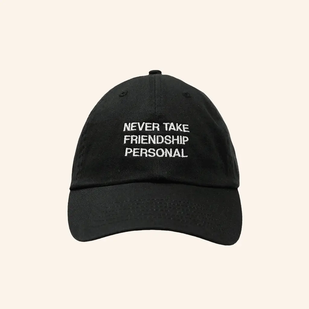 Anberlin Merch Anberlin Text Hat Embroidered Best Gifts For Boyfriend -WearandDecor