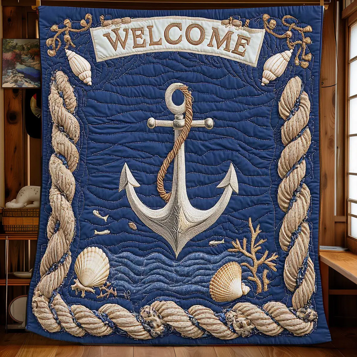 Anchor Symbol Quilt Blanket Welcome Navy Veteran Themed Ideas For Veteran