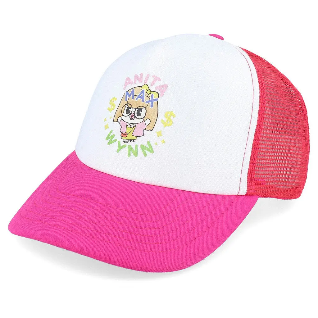 Anita Max Wynn Hat Drake Merch Heliconia And White Trucker Hat Gifts For Daughter -WearandDecor