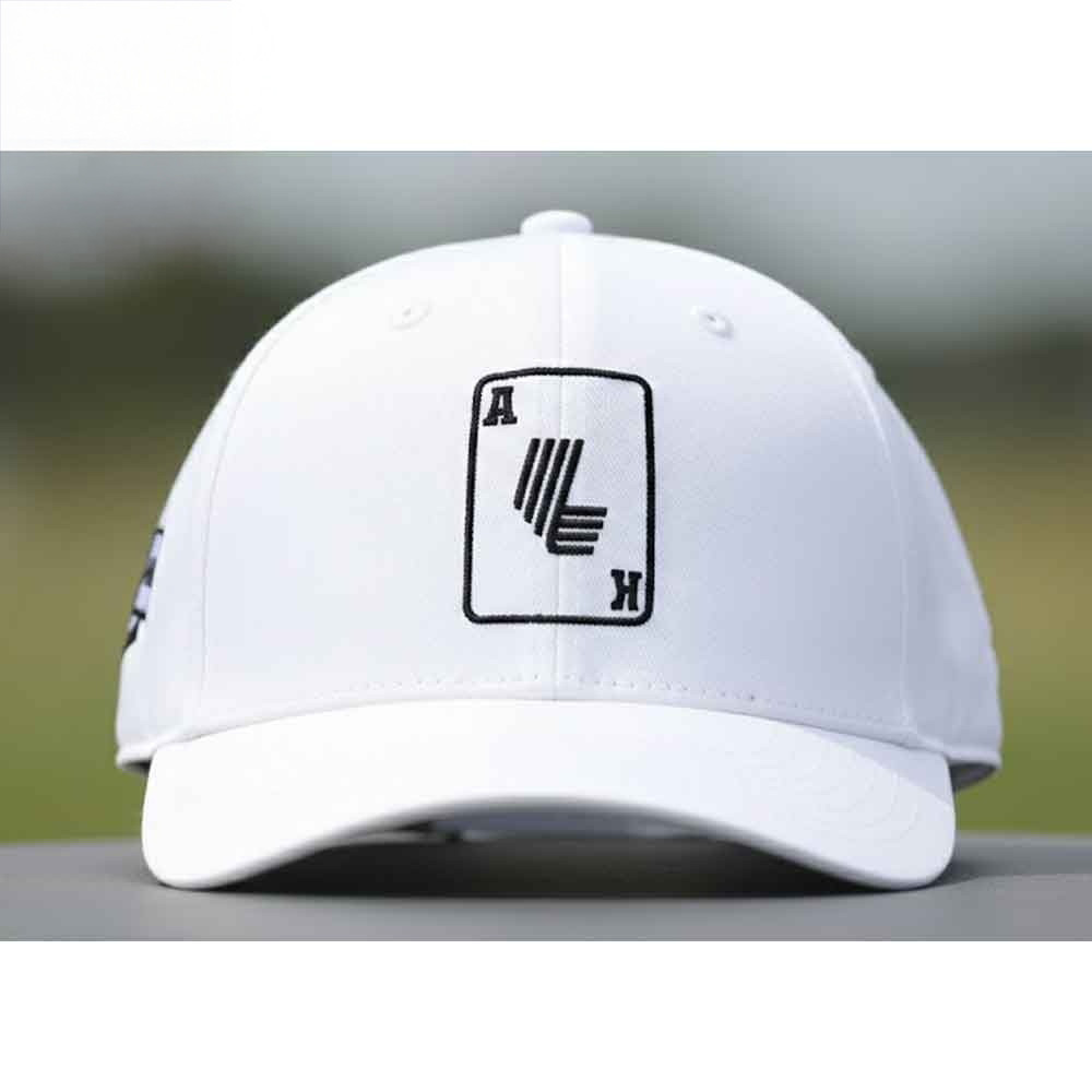 Anthony Kim Hat White Golf Performance Cap LIV Golf Merch Best Father's Day Gifts For Golfer