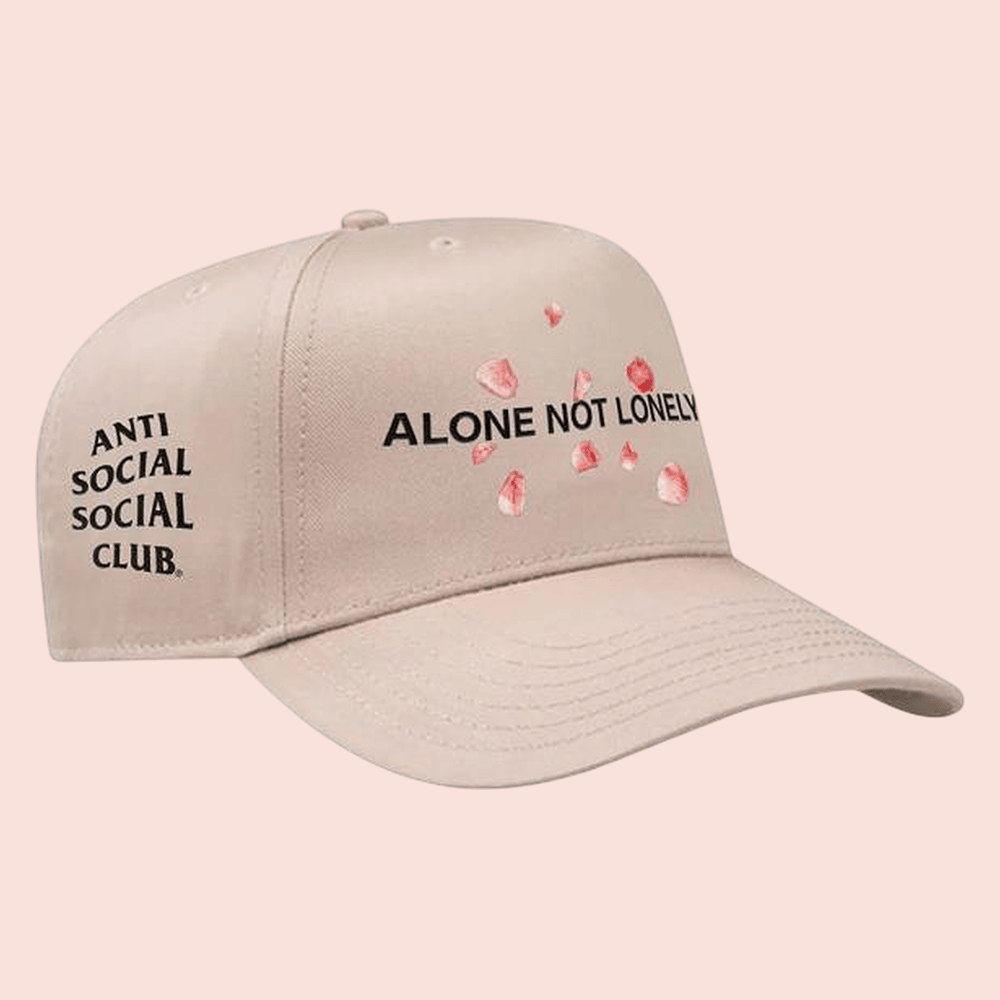 Anti Social Social Club Merch Alone Not Lonely Cap Gift Ideas For Him