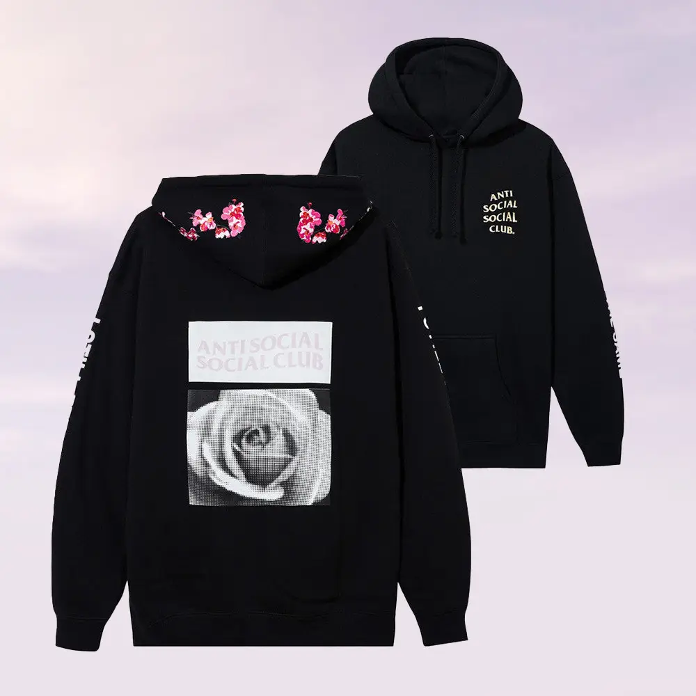 Anti Social Social Club Merch ASSC Wildleder Hoodie Christmas Present For Best Friend