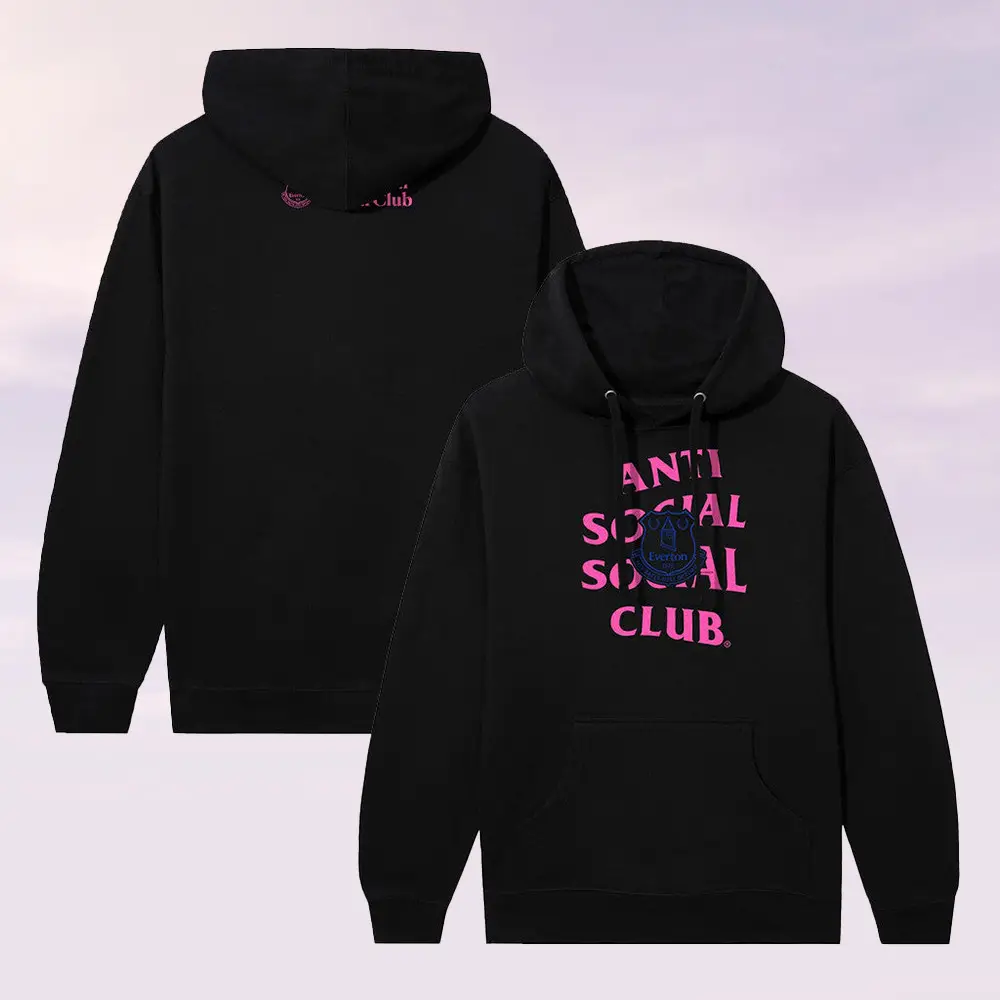 Anti Social Social Club Merch ASSC X Everton FC The Toffees Hoodie Gifts For Mother