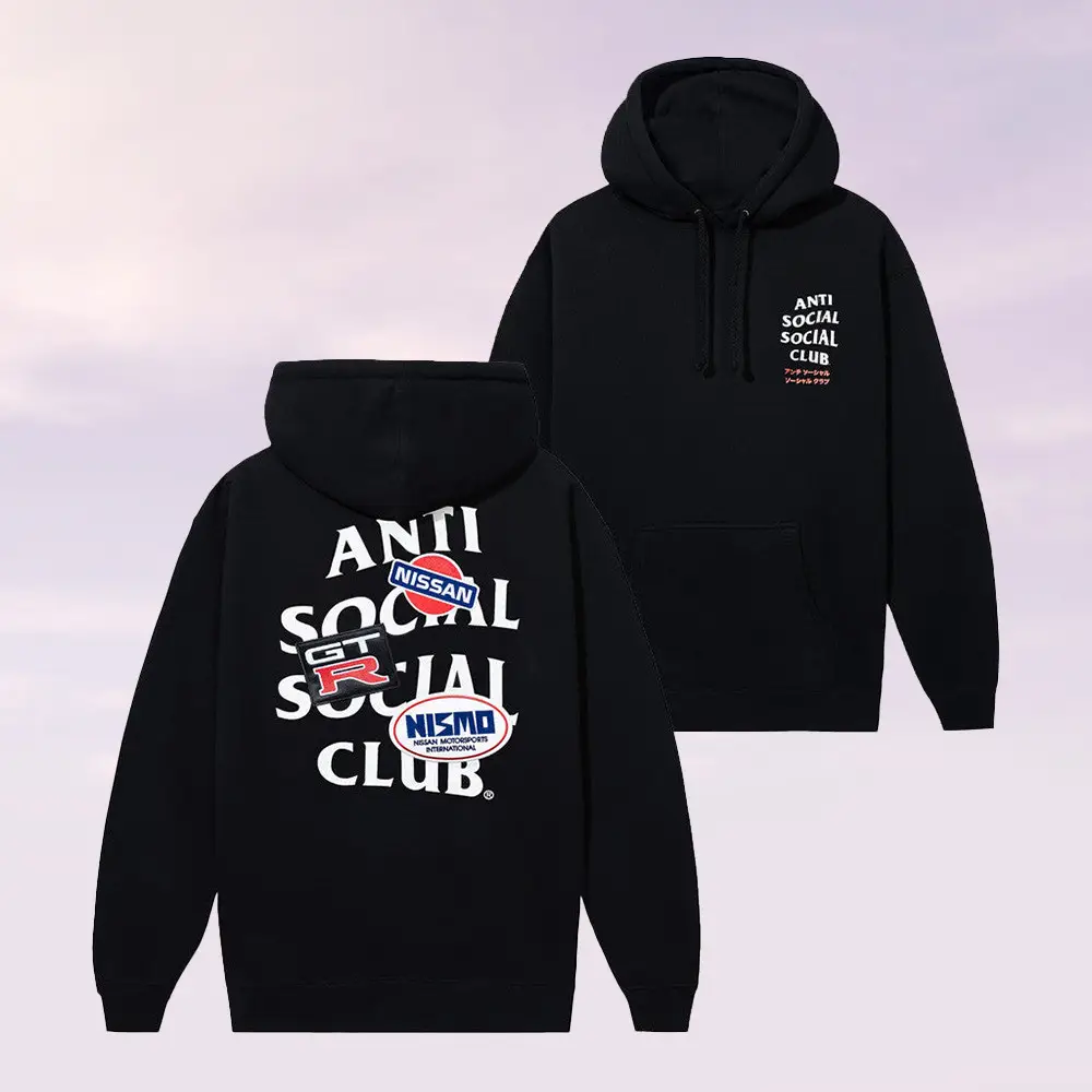 Anti Social Social Club Merch ASSC X Nissan Hoodie Christmas Gifts For Mother