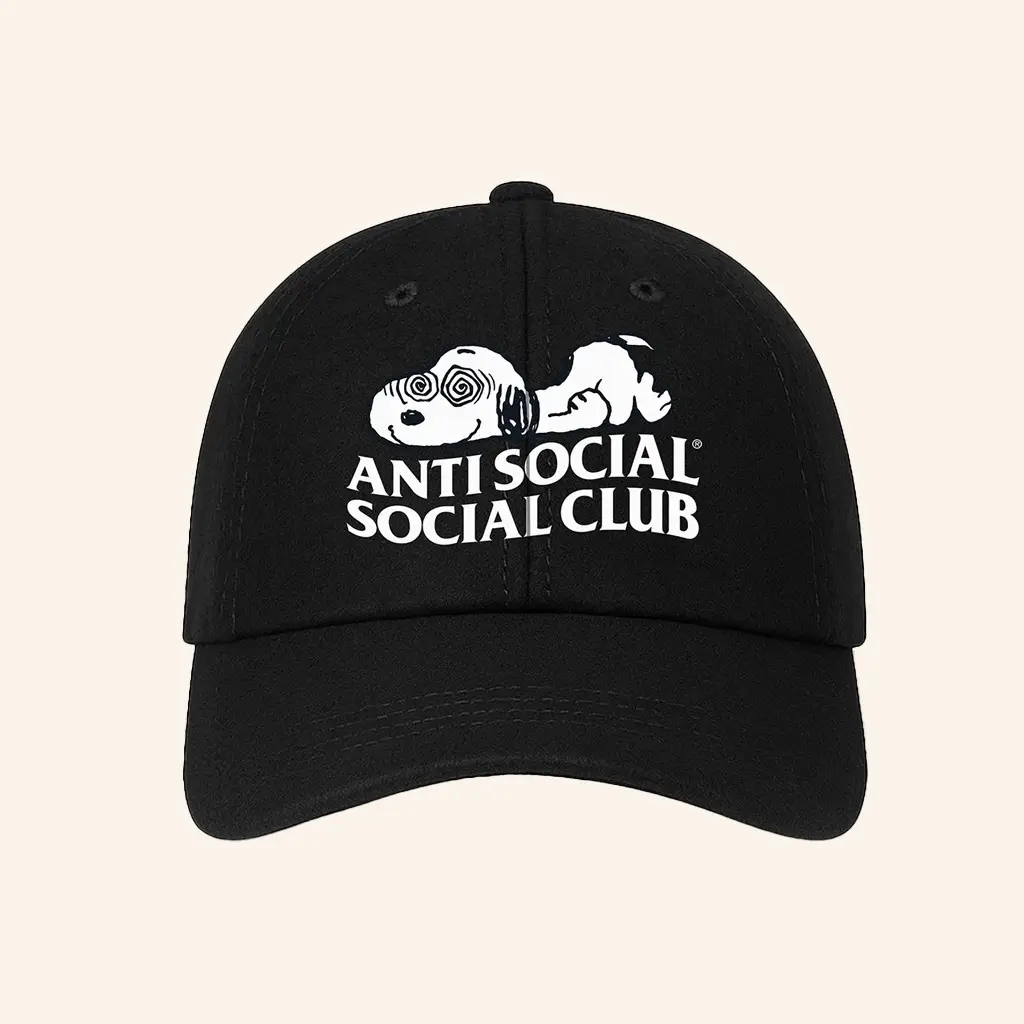 Anti Social Social Club Merch ASSC X Peanuts Feeling Funny Hat Gift Ideas For Son