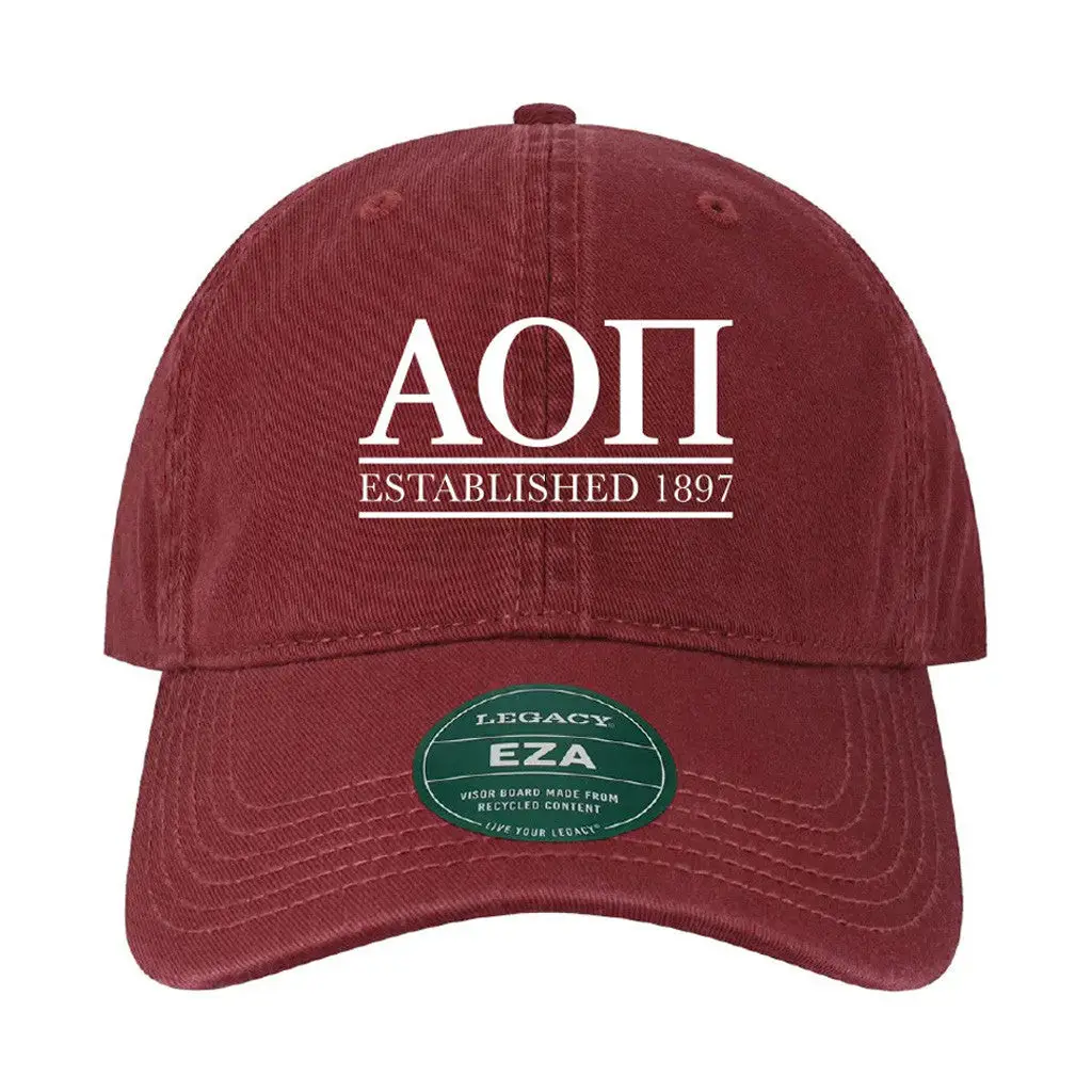 Aoii Merch AOII Established 1897 Hat Gift Ideas For Friends -WearandDecor