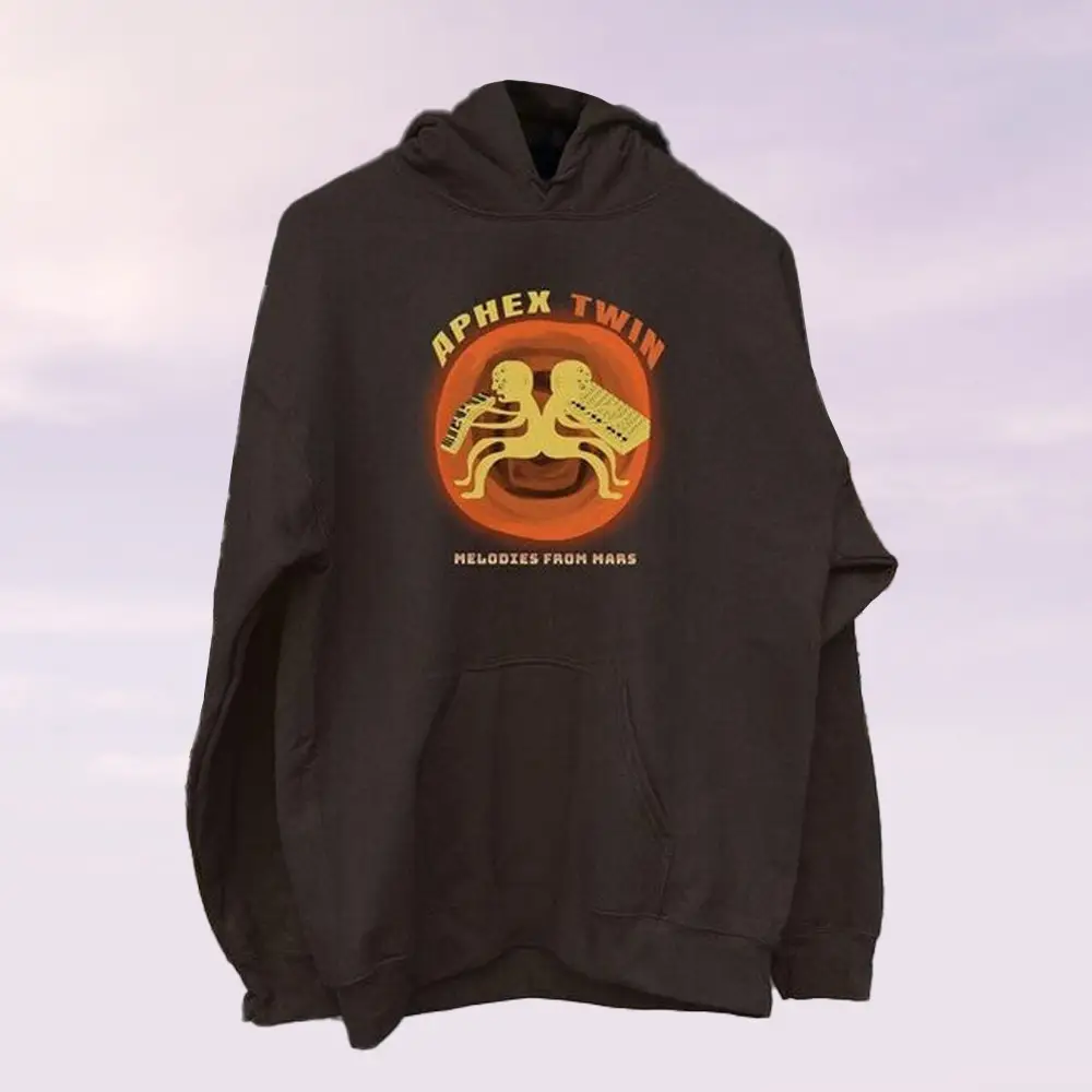 Aphex Twin Melodies From Mars Hoodie Aphex Twin Hoodie Gifts For Best Brother Merch Apparel