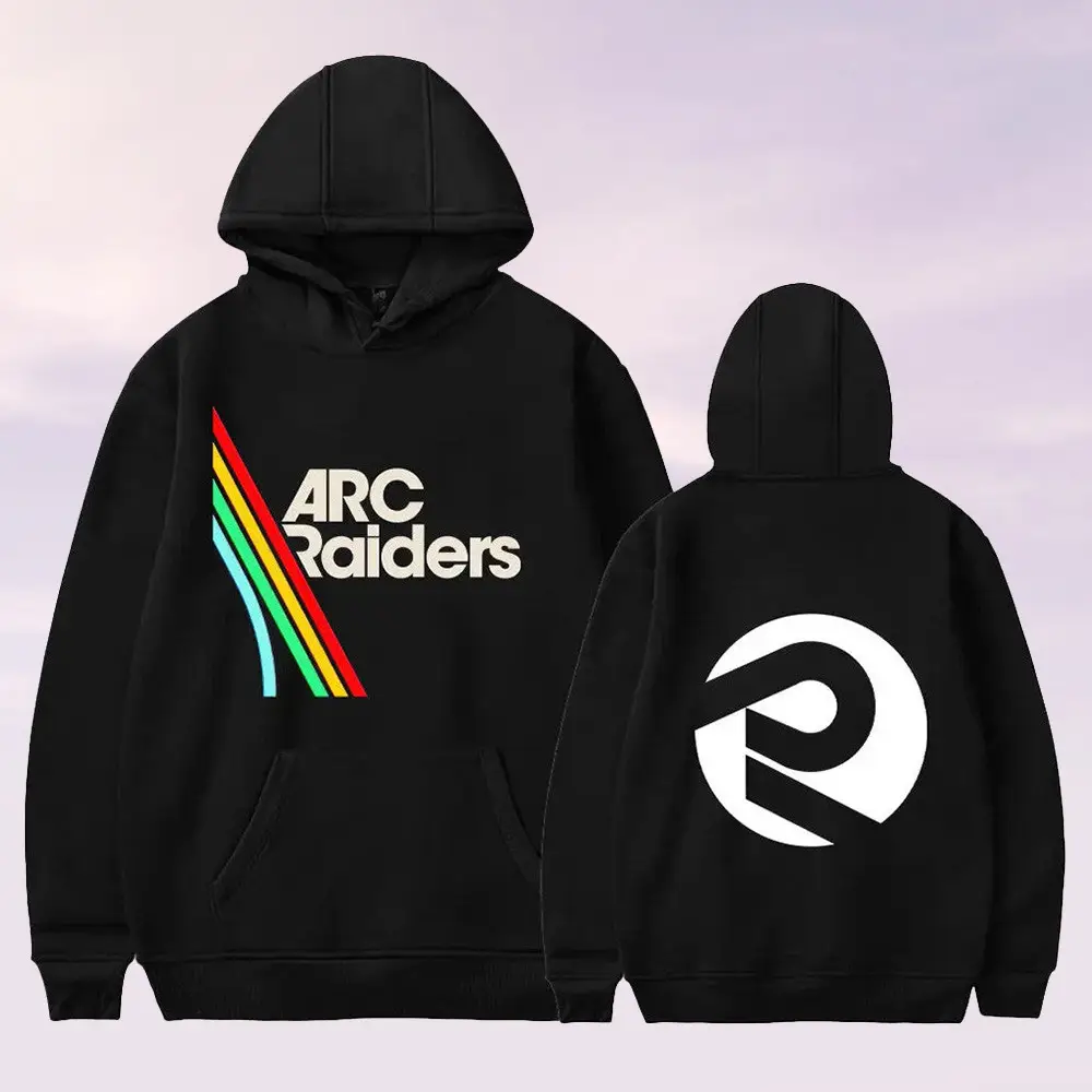 ARC Raiders Merch ARC Raiders Logo Black Hoodie Birthday Ideas For Sister