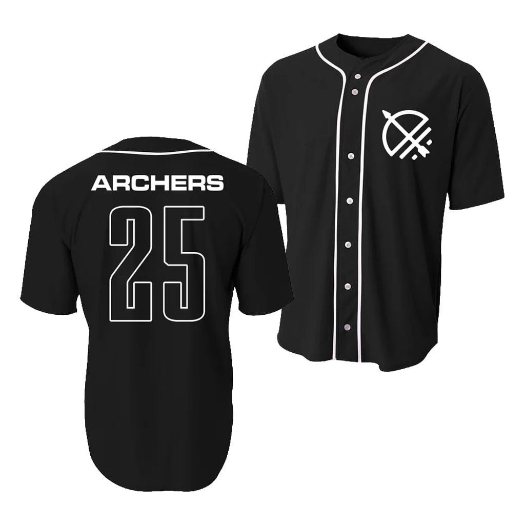 Archers Merch Logo Jersey Archers Band Jersey Music Related Gifts For Guys