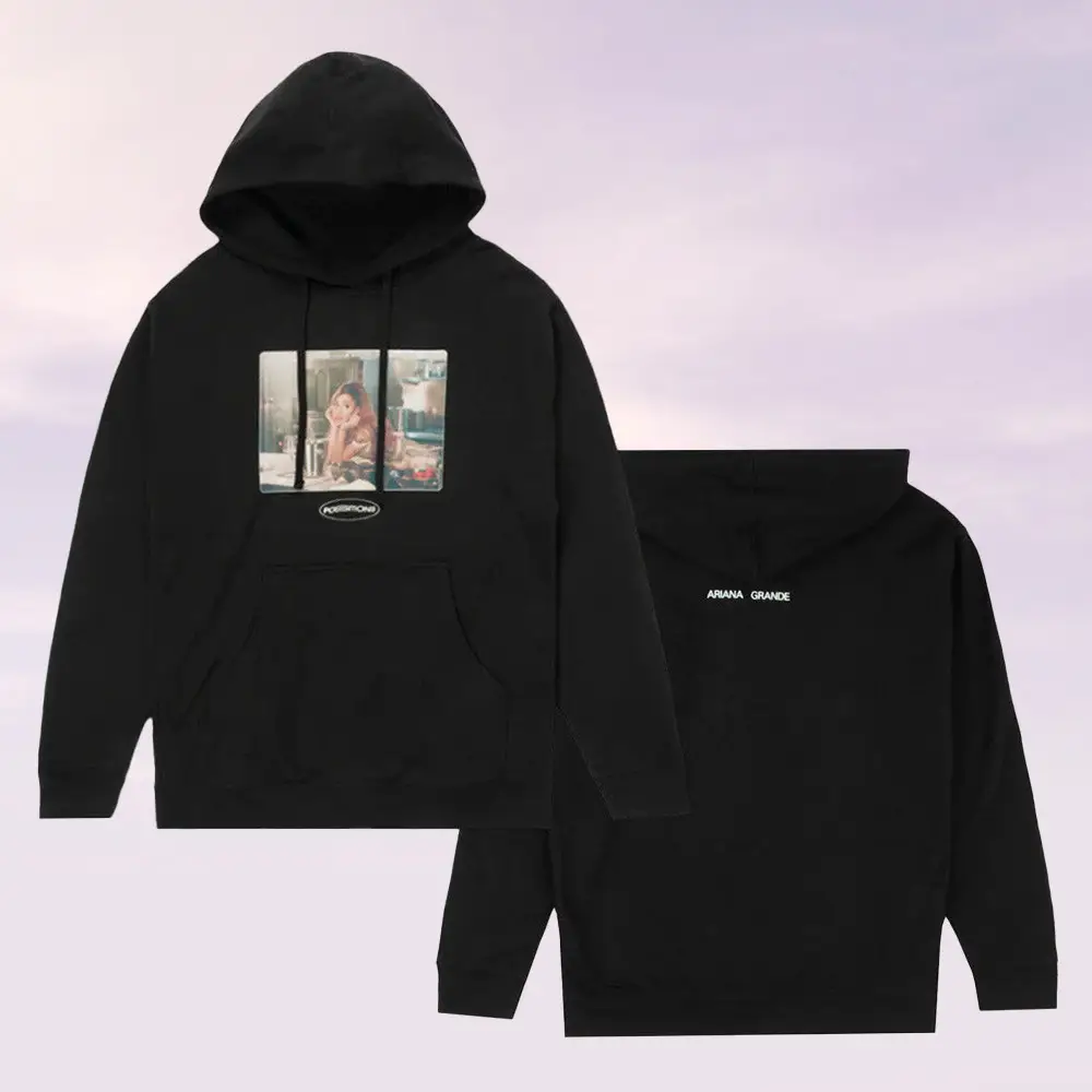 Ariana Grande Merch Positions Photo Hoodie Christmas Gifts For Brother