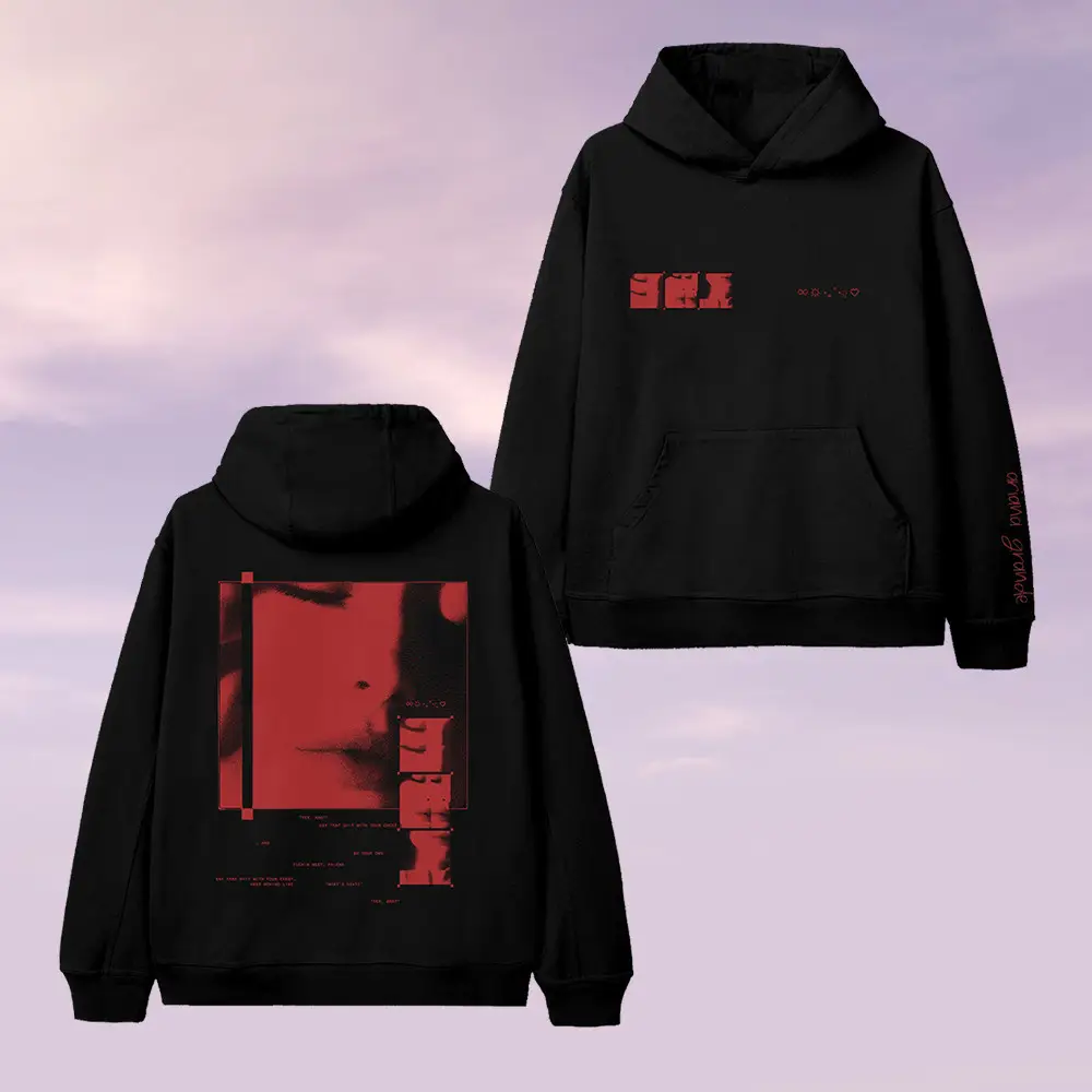 Ariana Merch Ariana Eternal Sunshine Close Up Hoodie Cool Clothes Gifts For Music Fans