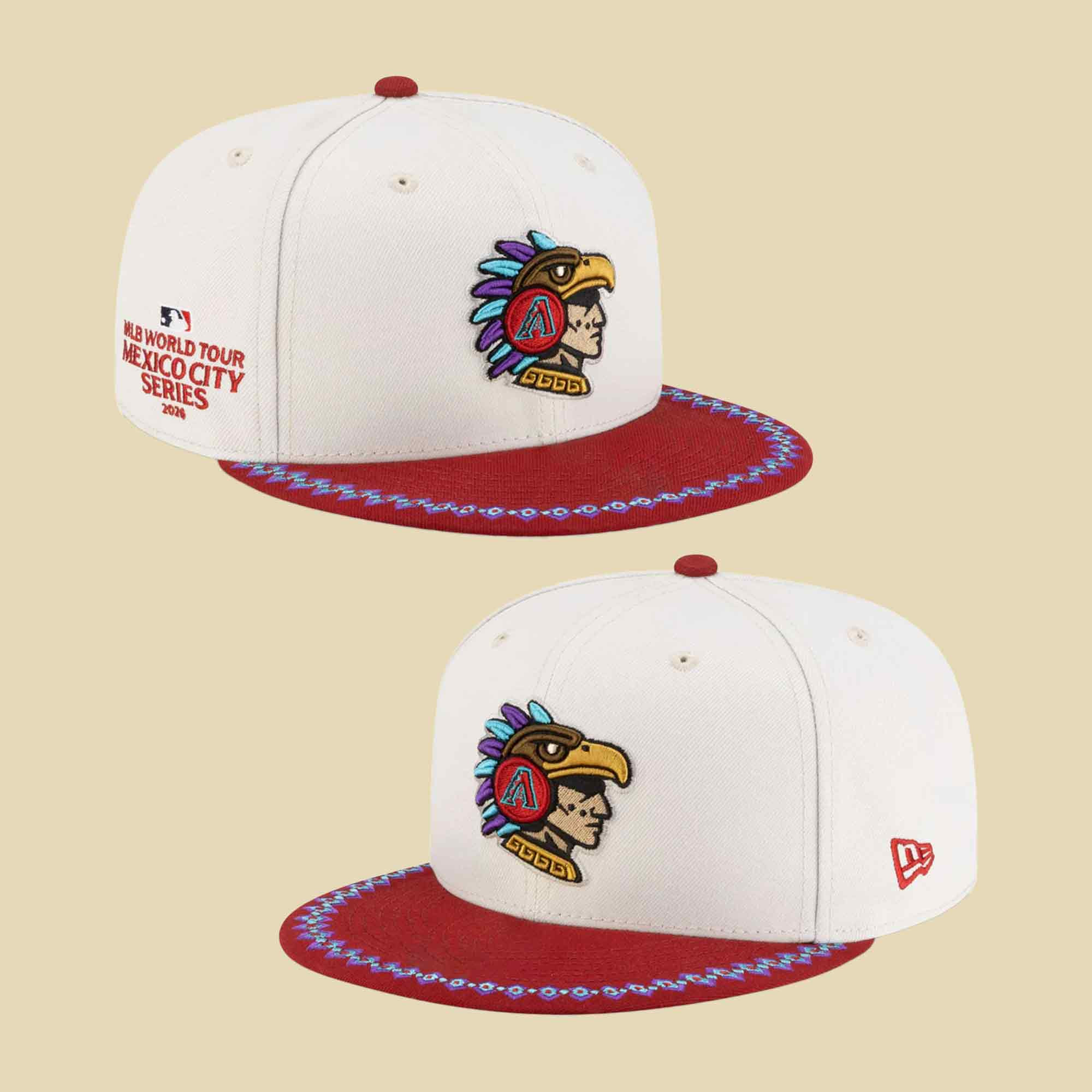 Arizona Diamondbacks 2026 MLB World Tour Mexico City Series Hat MLB Merch