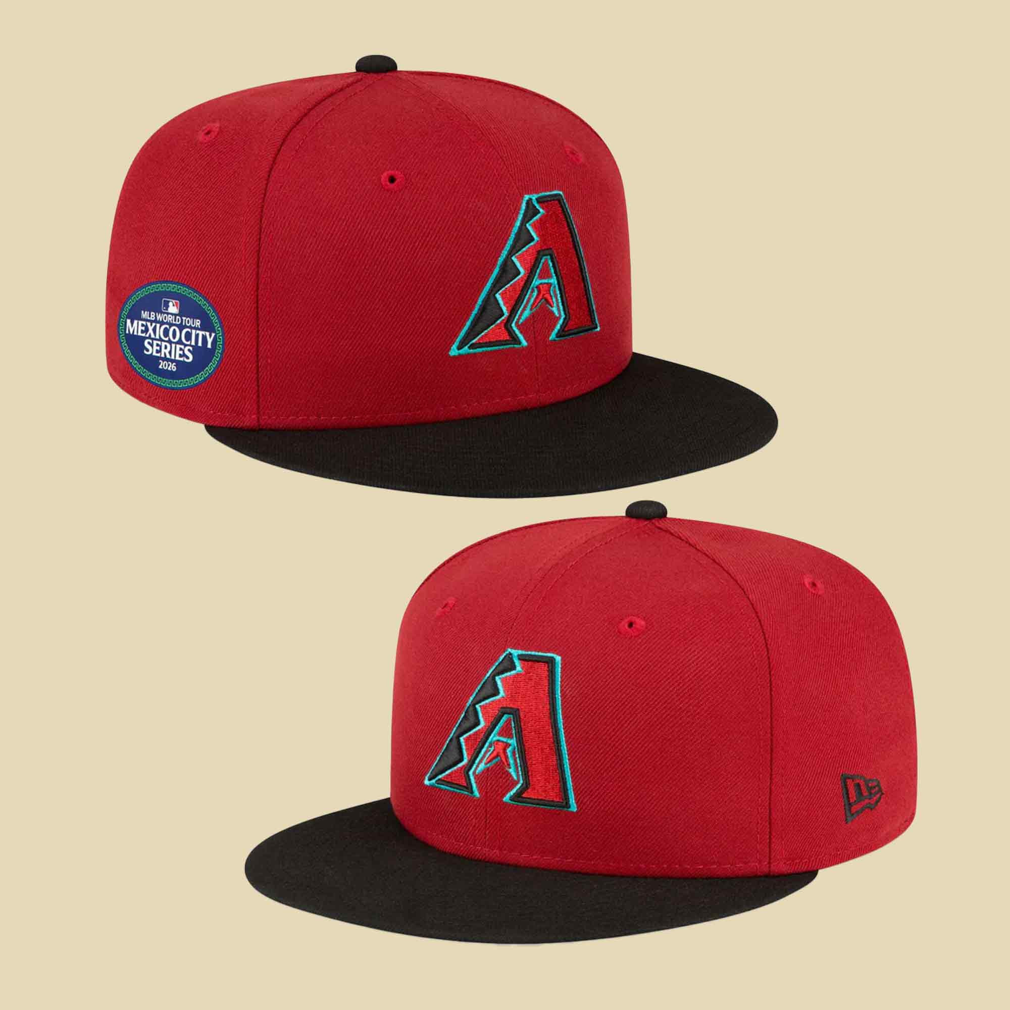 Arizona Diamondbacks 2026 MLB World Tour Mexico City Series Snapback Arizona Fans Gift