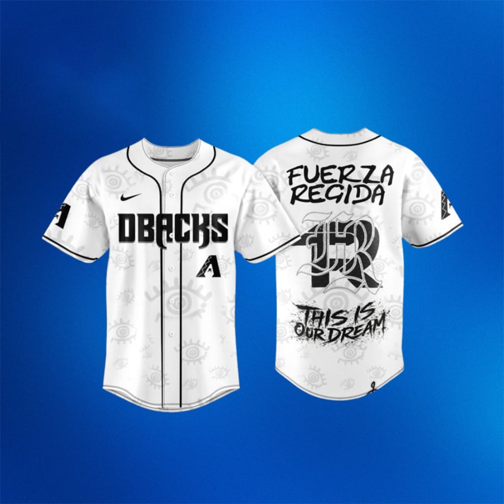Arizona Diamondbacks X Fuerza Regida This Is Our Dream Stadium Tour 2026 Jersey Gift For Fans