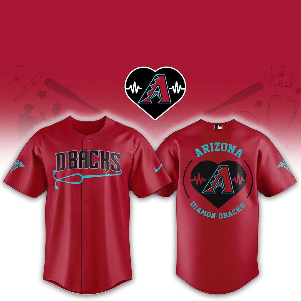 Arizona Diamondbacks X Healthcare Appreciation Night 2026 Baseball Jersey Diamondbacks Merch