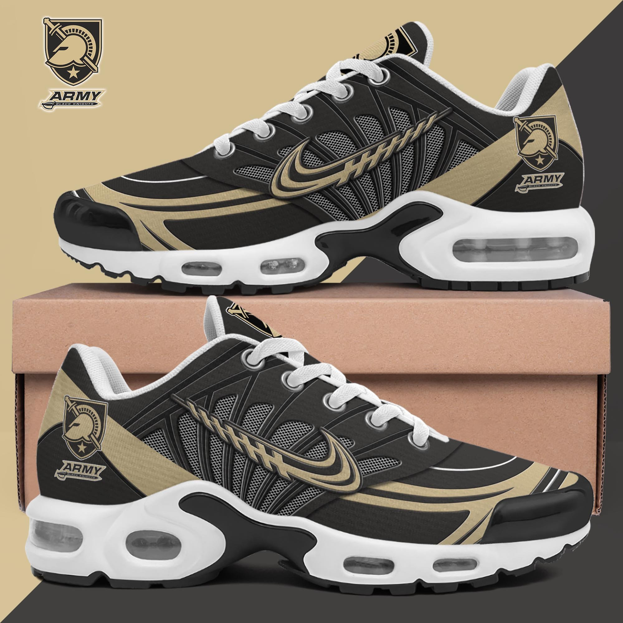 Army Black Knights Shoes 2026 Version Custom Name 135