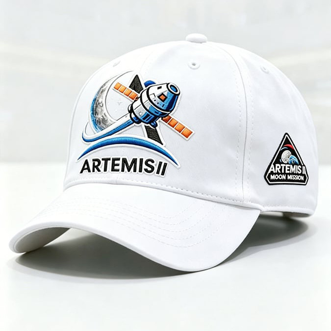 Artemis II 2026 Rocket Launch Hat First Lunar Flyby 2026 Baseball Cap Gift For Astrophiles