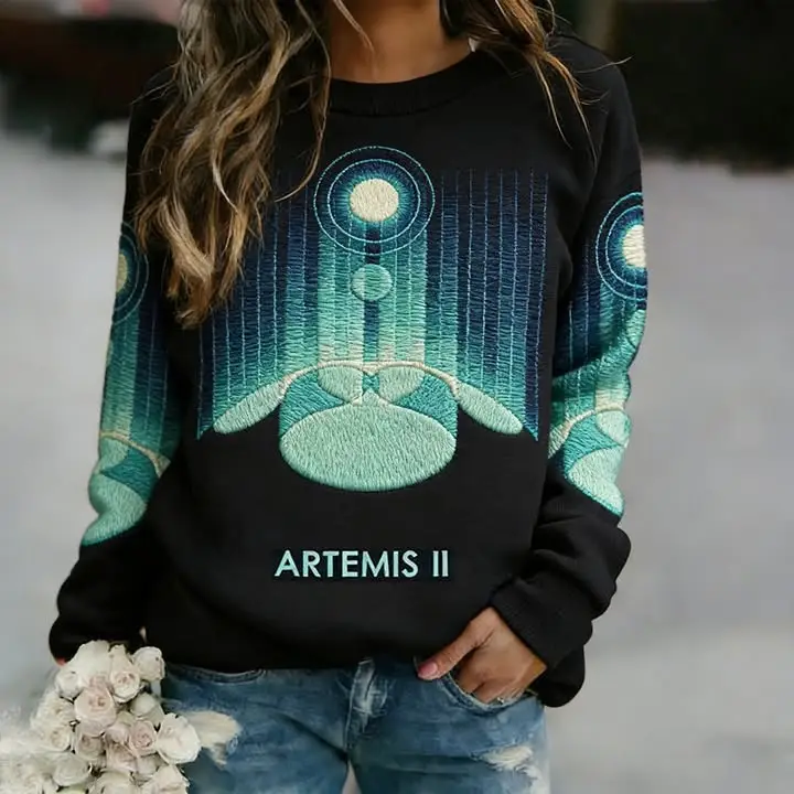 Artemis II Merch 2026 Sweatshirt NASA Space Program Nasa Artemis II Merch Themed Gifts