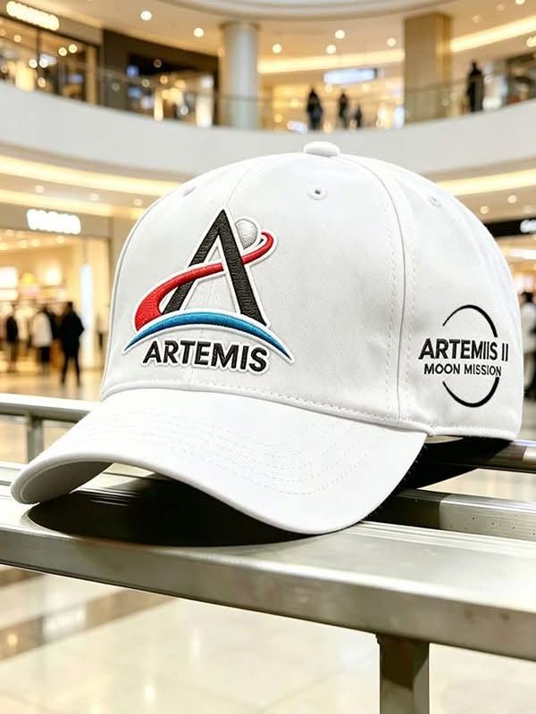Artemis II Merch Mission To The Moon Hat Space Mission Nasa Artemis 2 Merch Cap For Sale