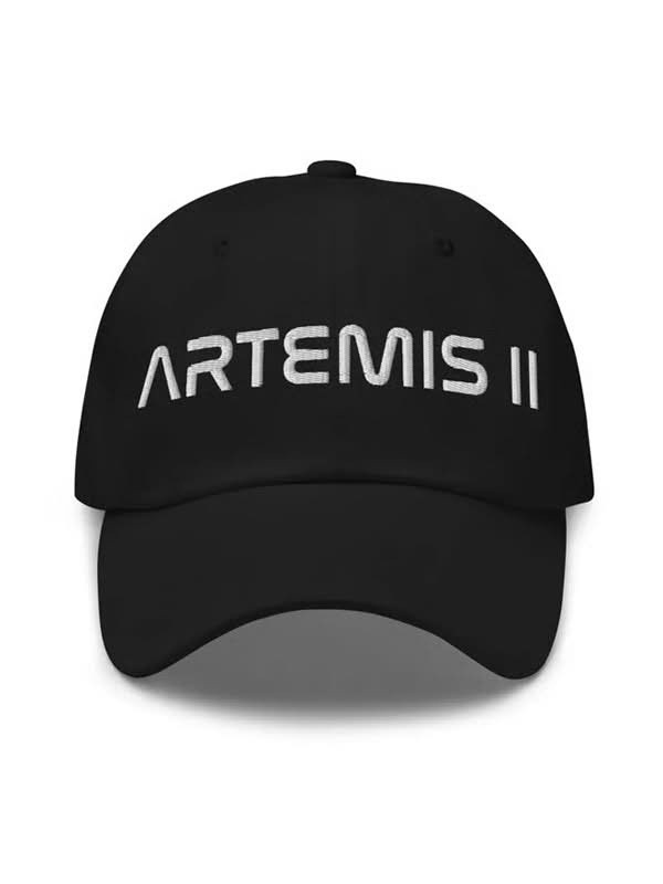 Artemis II Merch Space Mission Hat Space Exploration Nasa Artemis 2 Cap Merchandise For Sale