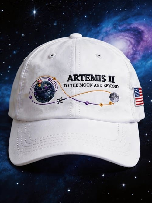 Artemis II Merch To The Moon And Beyond Hat Lunar Exploration Nasa Artemis II Merchandise