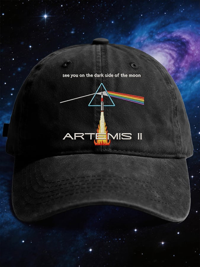 Artemis II Mission Hat NASA Merch Store Father's Day Gift for Him
