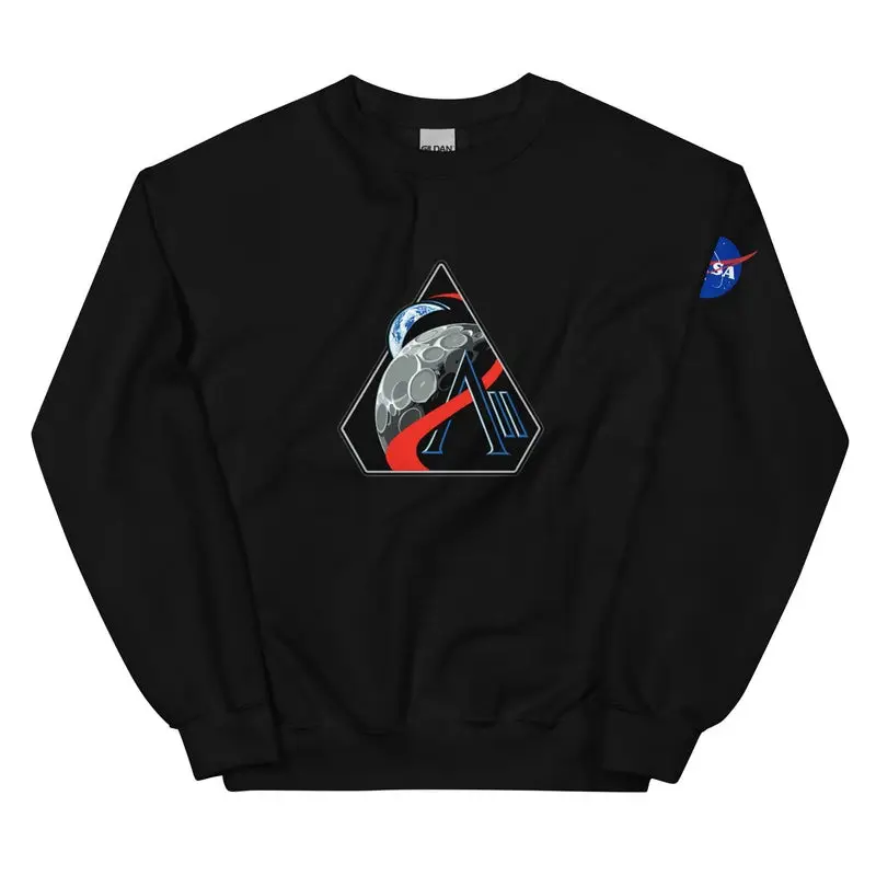 Artemis II Mission Sweatshirt Artemis II Lunar Pioneer Shirt Gift For Aspiring Astronauts
