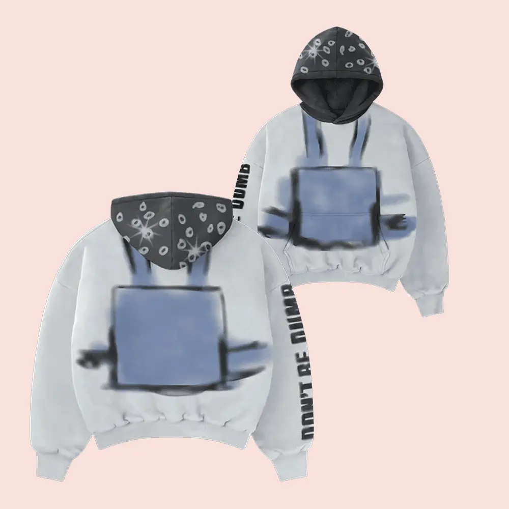 ASAP Rocky Don't Be Dumb Merch Rugahand Pearl Head Hoodie Best Gifts For ASAP Rocky Lovers