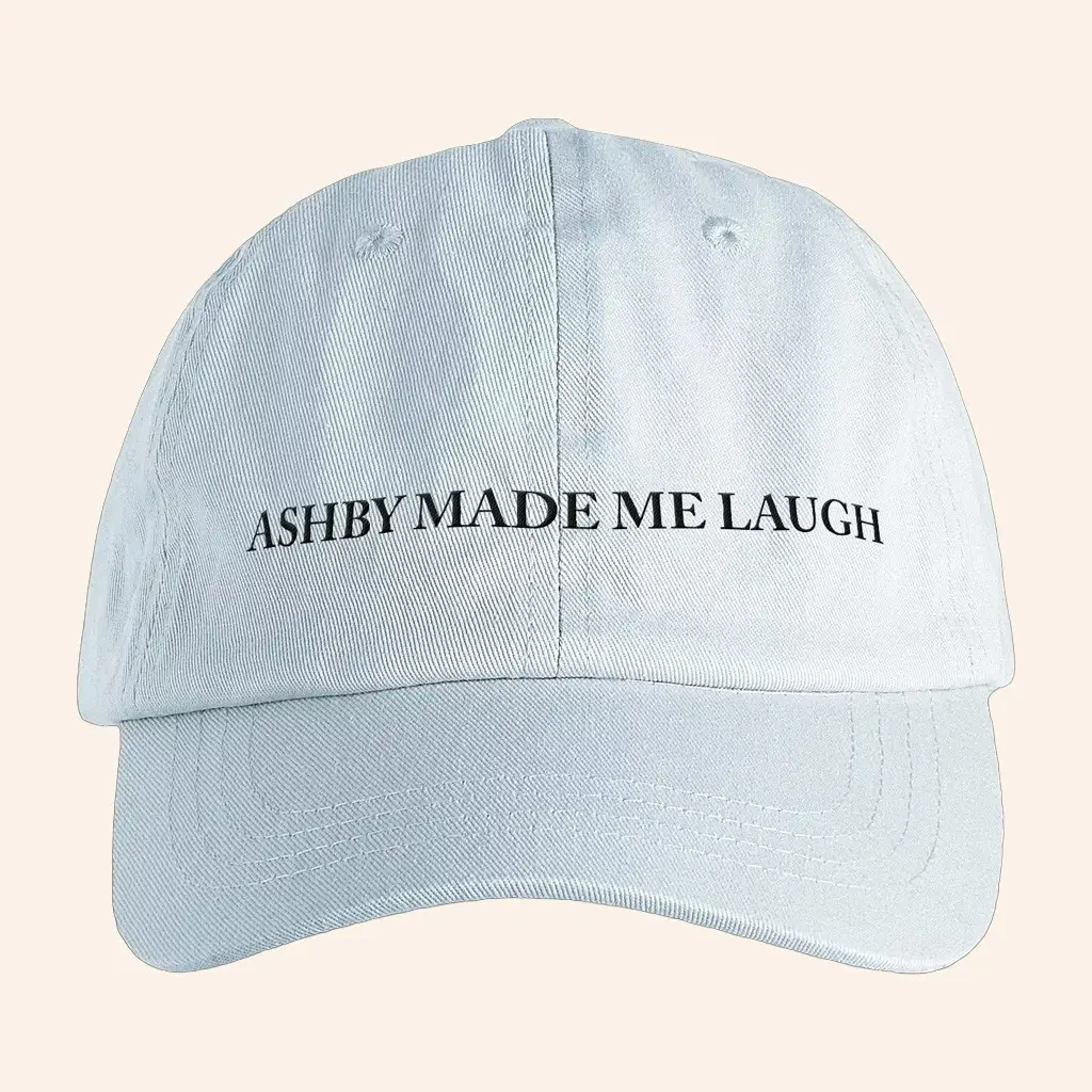 Ashby Merch Ashby Made Me Laugh Hat Embroidered Lorax Silly Merch Gift Ideas For Him -WearandDecor
