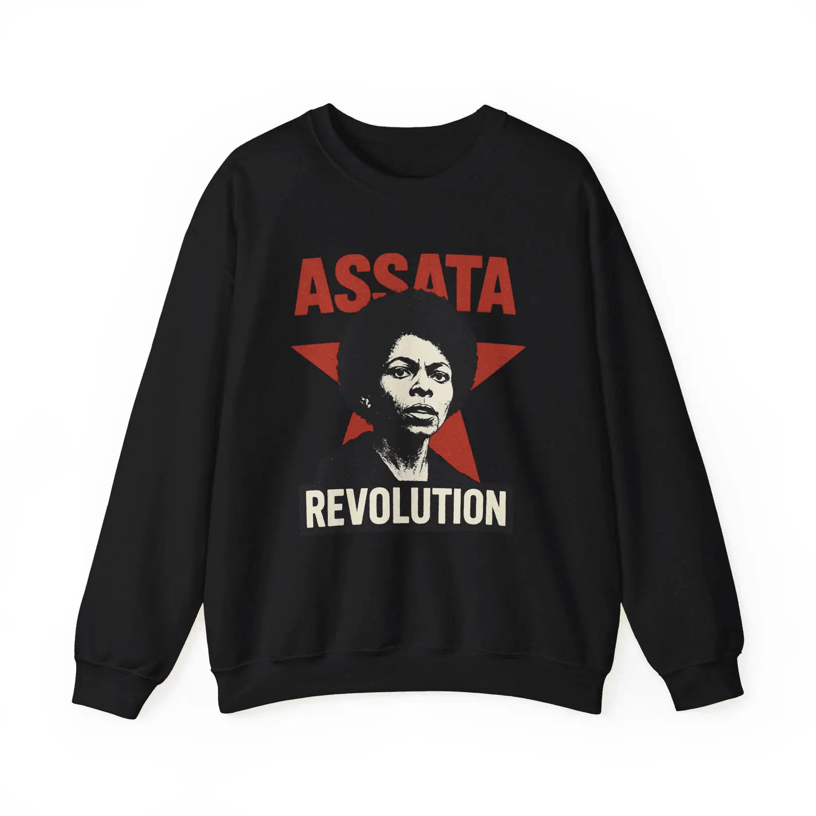 Assata Shakur Sweatshirt Unisex Crewneck Revolution Pullover Social Justice Gift