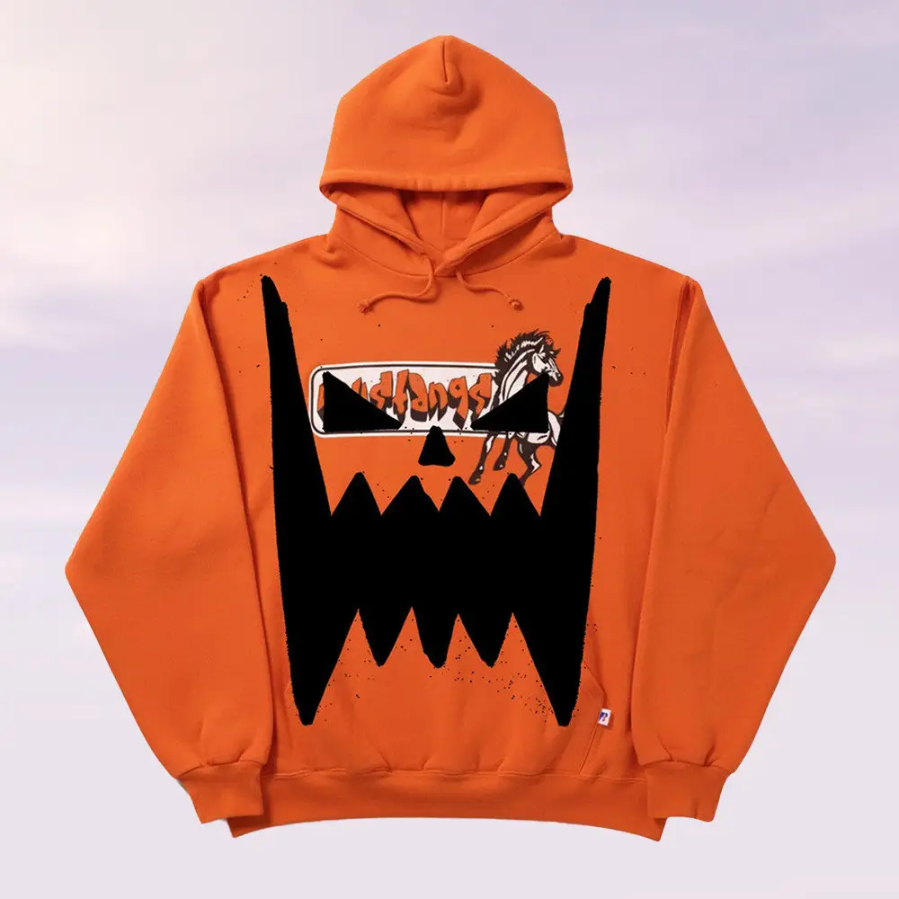 Asspizza Merch Pumpkin Face Revived Hoodie Christmas Gift Ideas For Brother