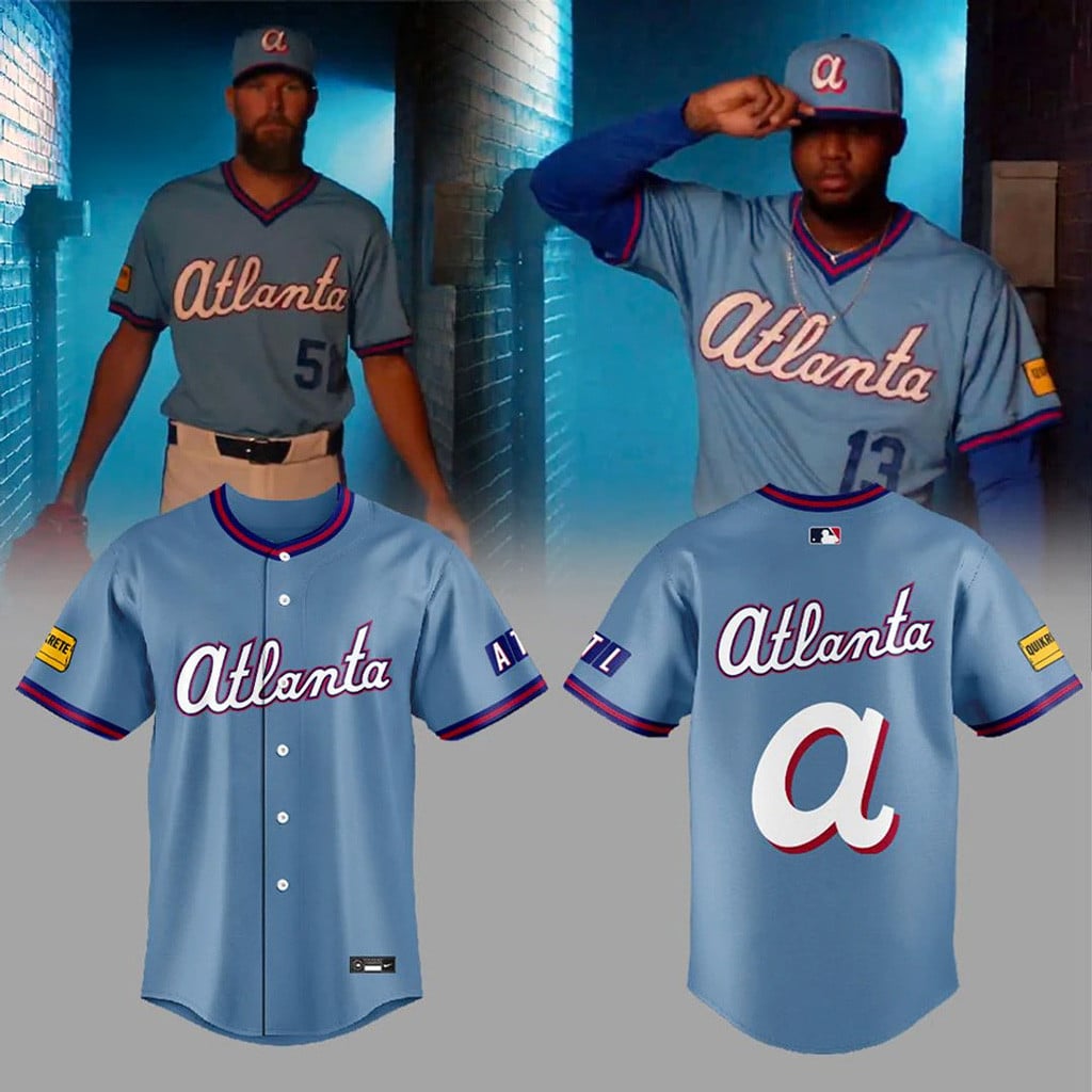 Atlanta Braves Channel Their Past Reveal New City Baseball Jersey Braves Merch Gifts For Fans