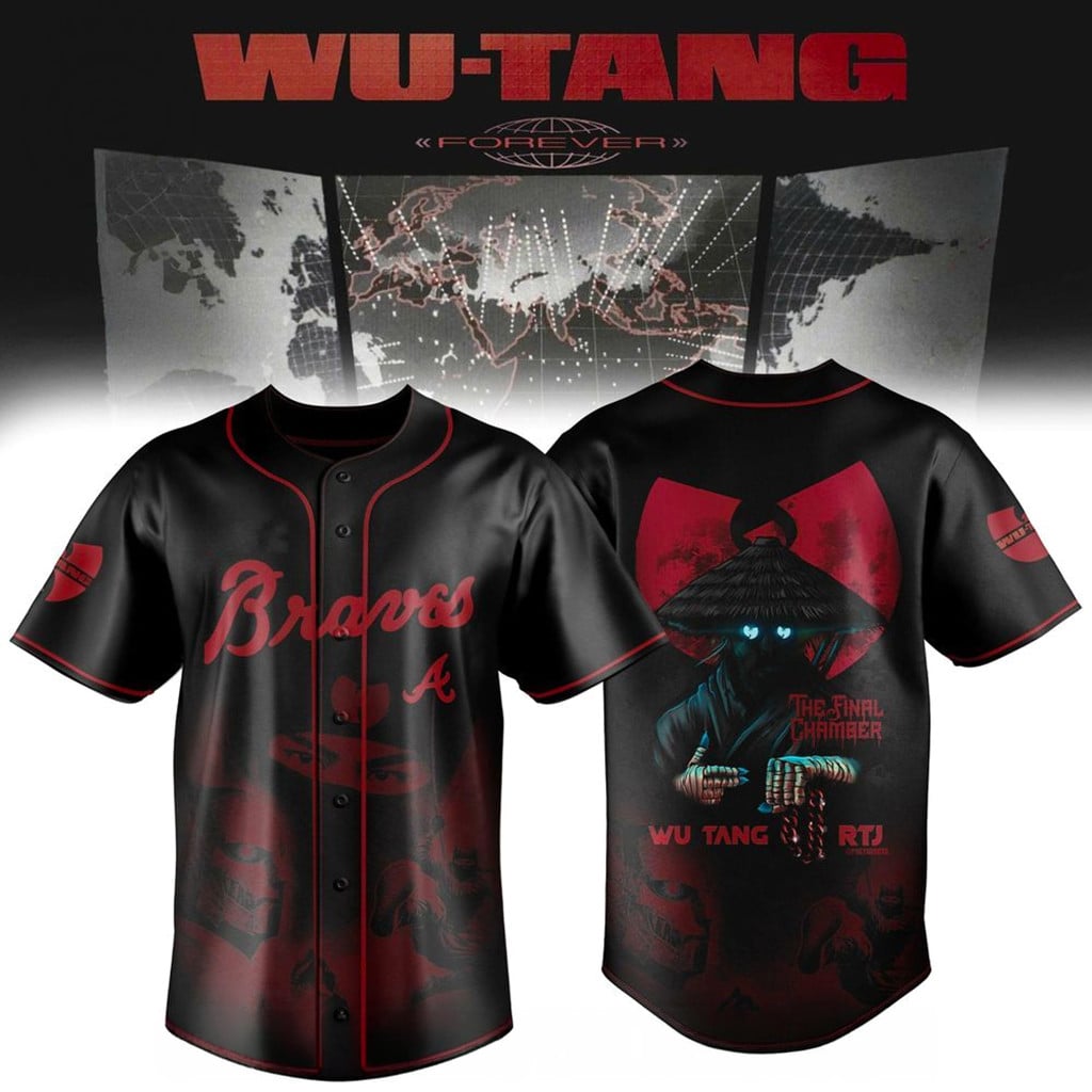 Atlanta Braves X Wu-Tang Forever The Final Chamber Jersey 2026 Atlanta Braves Merch Gifts