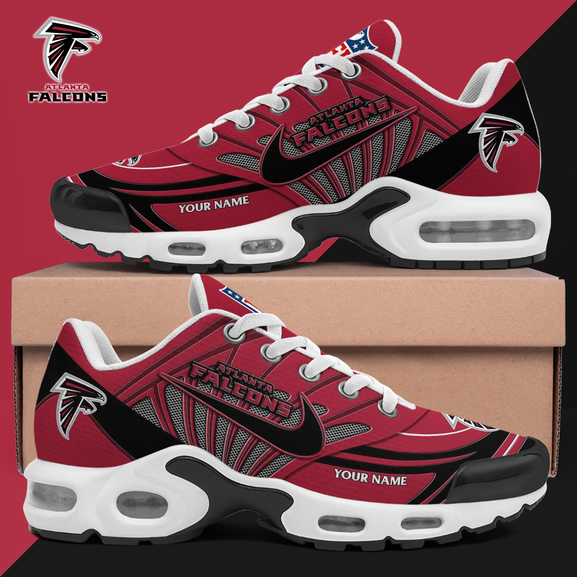 Atlanta Falcons Shoes 2026 Version Custom Your Name 582