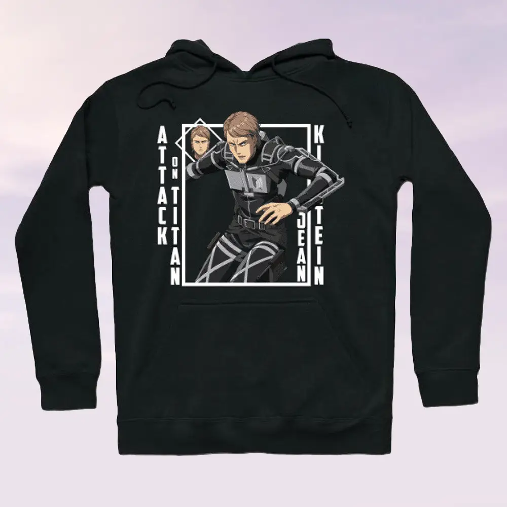 Attack On Titan Merch Jean Kirstein Hoodie Cool Clothes Gifts For Anime Lovers