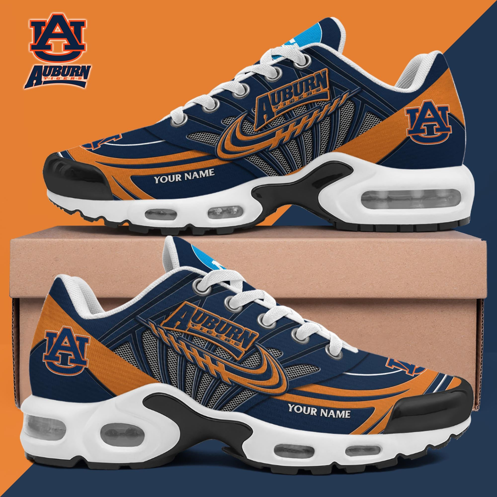 Auburn Tigers Shoes 2026 Version Custom Your Name 594