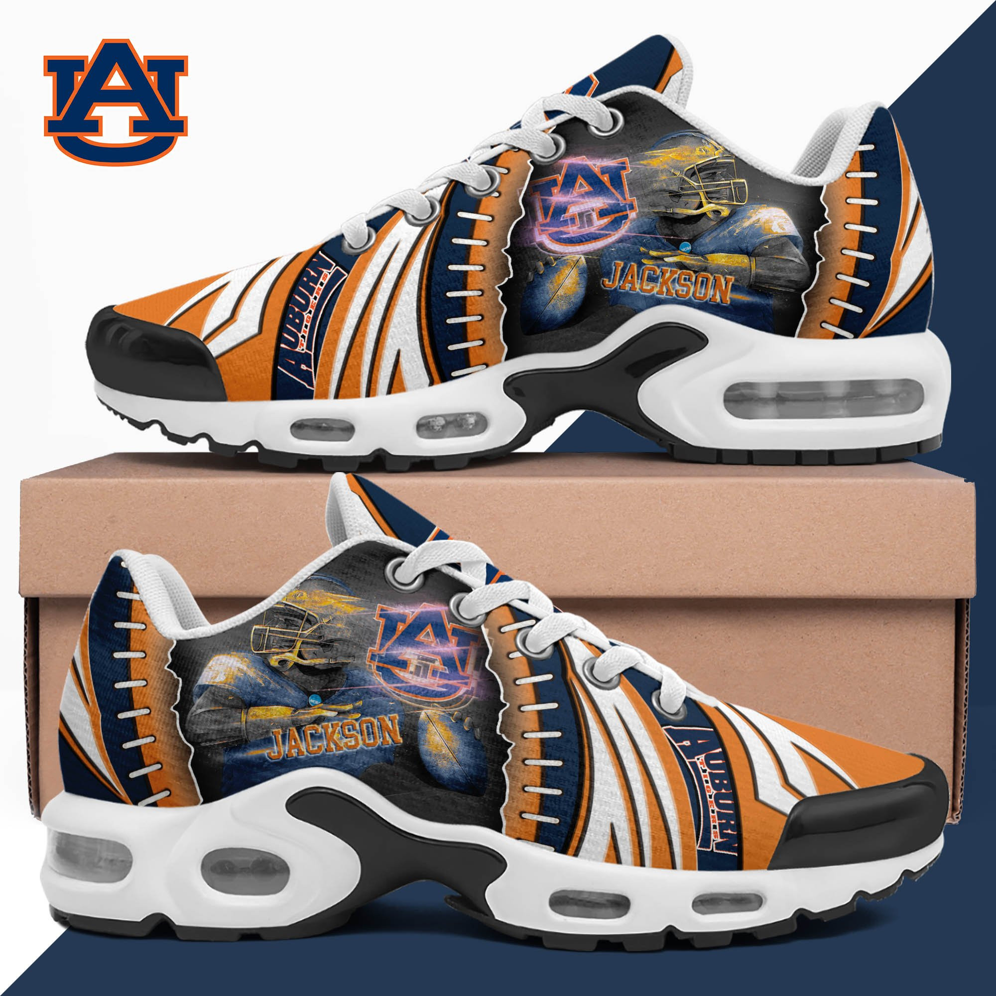 Auburn Tigers Shoes 2026 Version Custom Your Name 919